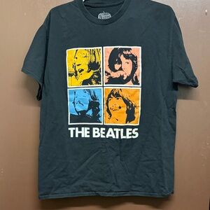 The Beatles Black Tee